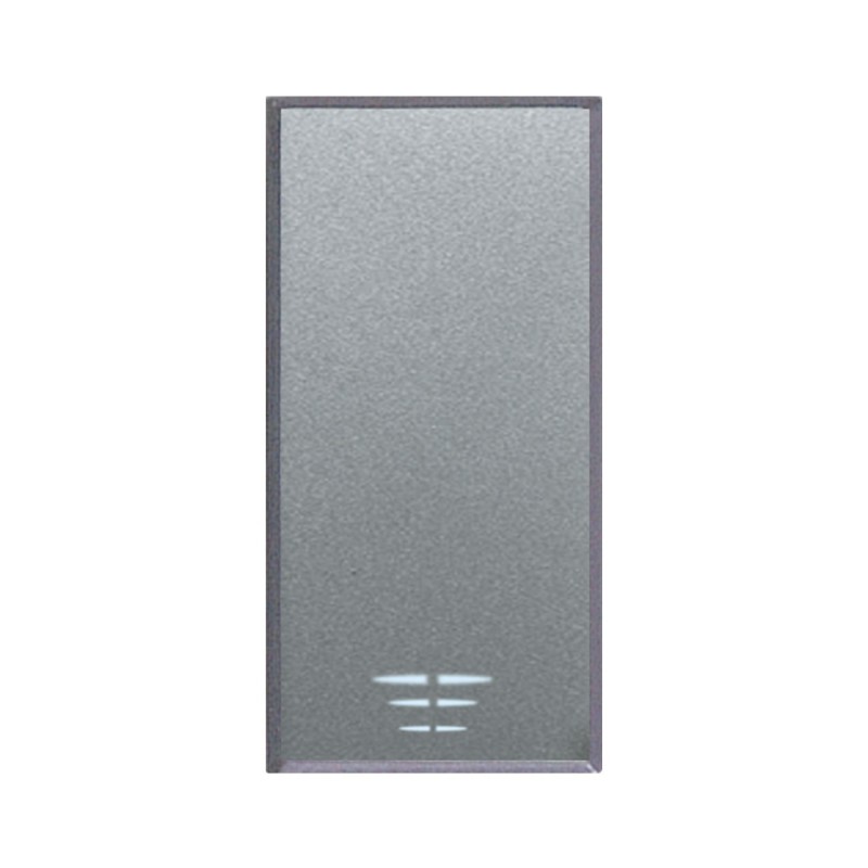Tasto intercambiabile Grigio per deviatore IoT illuminabile S44 Allumia AVE 443TGP-W