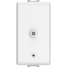 Modulo per presa connessa con Led blu 1 modulo BTicino Matix AM4531C