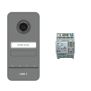 Kit videocitofono base posto esterno LHS V/01 grigio fino a 4 chiamate sistema X1 + alimentatore Free LHS BPT 8K40CF-028
