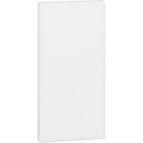 Cover per falso polo 1 modulo BTicino Living Now Bianca KW8100