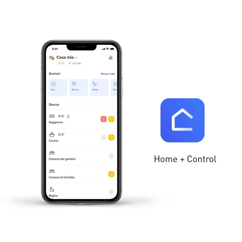 Compatibilità App My home+Control