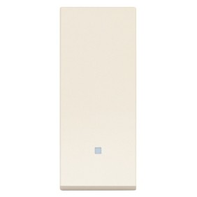 Interruttore 10A allineato illuminabile Vimar Linea Canapa 30000.C