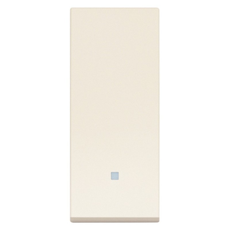 Deviatore 10A allineato illuminabile Vimar Linea Canapa 30004.C