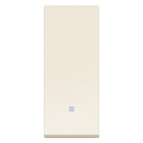 Pulsante 10A allineato illuminabile Vimar Linea Canapa 30008.C