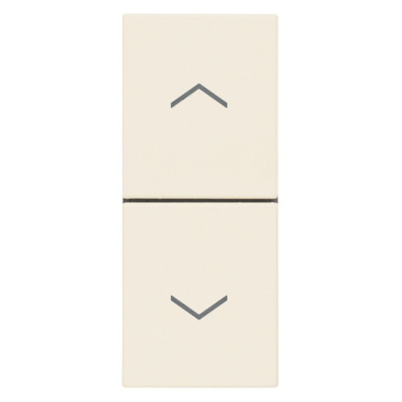 Doppio tasto interbloccato sali scendi 10A Vimar Linea Canapa 30062.C