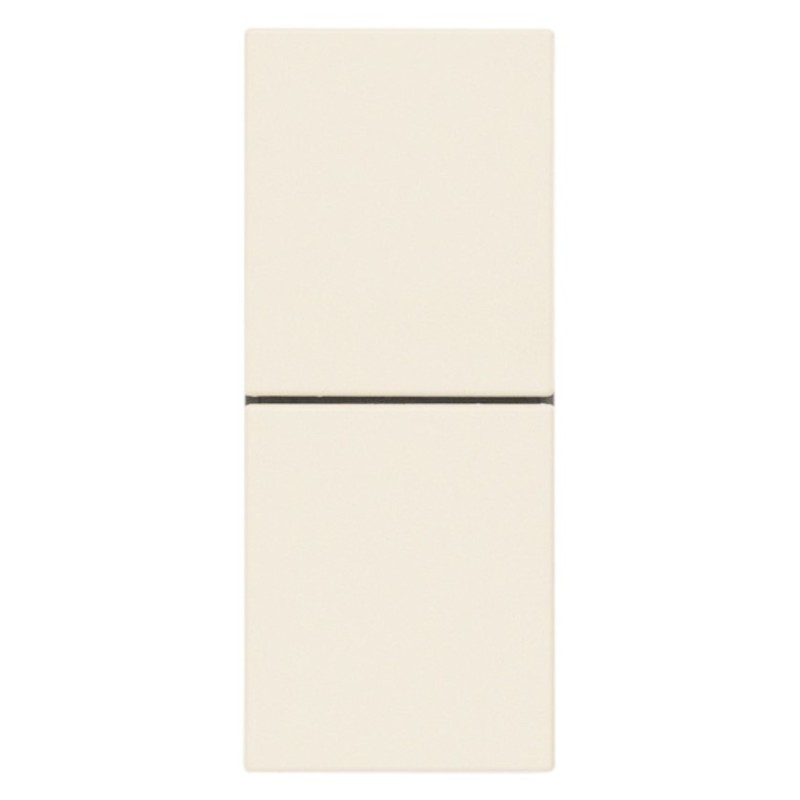 Doppio tasto indipendenti NO+NO 10A Vimar Linea Canapa 30066.C