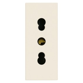 Presa bipasso 10/16A 250V serie Vimar Linea Canapa 30203.C