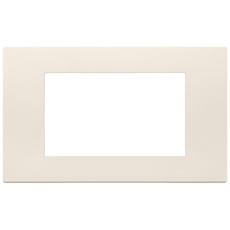 Placca in tecnopolimero 4 moduli Vimar Linea Canapa 30654.01