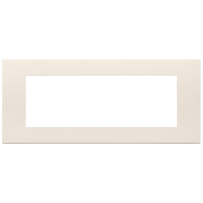 Placca in tecnopolimero 7 moduli Vimar Linea Canapa 30657.01