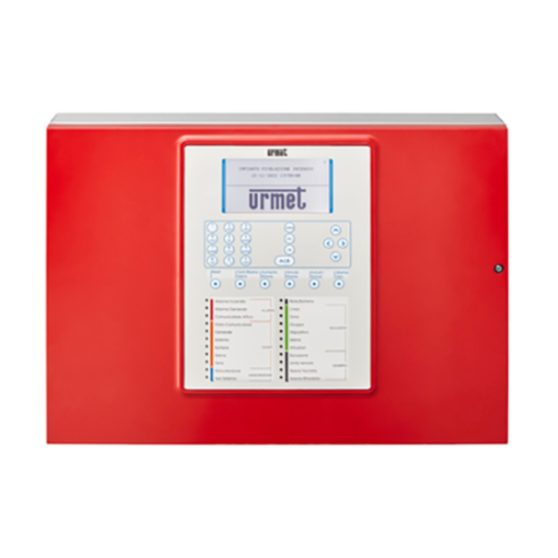 Centrale antincendio digitale a 1 linea loop display a colori Serie 500 URMET 1043/550A