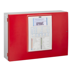 Centrale antincendio digitale a 1 linea loop display a colori Serie 500 URMET 1043/550A Profilo