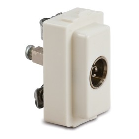 Presa Tv passante finale diametro 9.5mm serie 16000 Master 6054