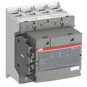 Contattore industriale quadripolare bassa tensione AC1 160A AC3 116A 100-250 V AC/DC ABB AF116401113