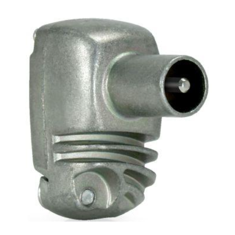 Connettore a 90 gradi schermato Maschio PROeasyF IEC per cavi diametro 5-7.5mm TELEVES 413210