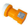Convertitore LNB singolo universale Femmina 0.5dB arancione 1 uscita Ha/Va/Hb/Vb TELEVES 7475