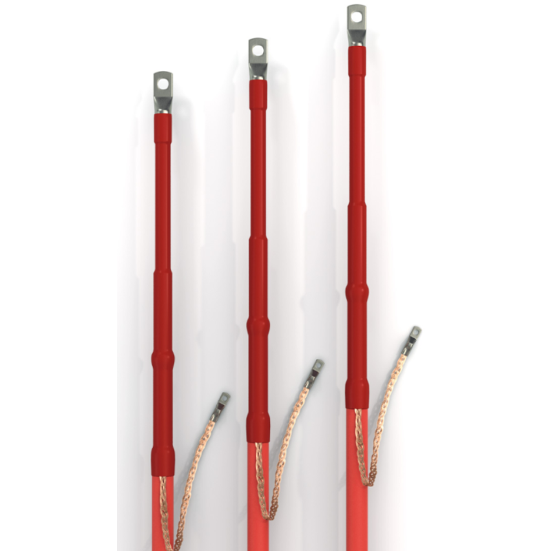 Kit 3 terminali media tensione termorestringenti per cavi unipolari fino a 24kV 95-240mm2 ETELEC TT242401