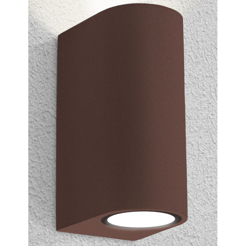 Applique LED Corten attacco GU10 IP54 220-240V AC AXO CENTURY AXO-2GU10C