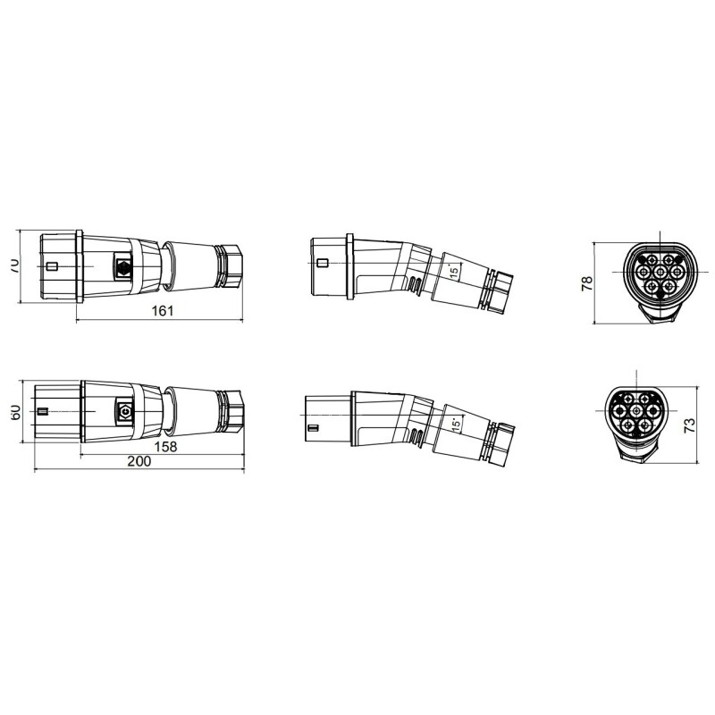 Dimensione connettore