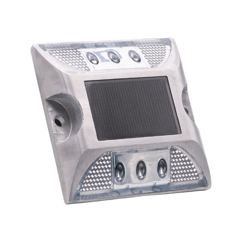 Segnalatore stradale solare LED 4000K 10 lumen 360 gradi IP68 CENTURY BSS-024000