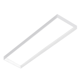 Kit plafone Bianco 1202x302x70mm per installazione a soffitto pannelli LED PQA/PQAB CENTURY KIT-PLFB120
