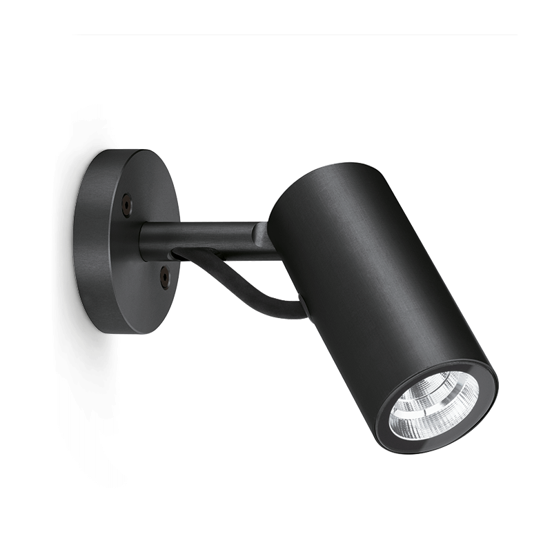 Proiettore a led Ago Wall Power 4000K IP66 Nero Lombrado LL126105MN