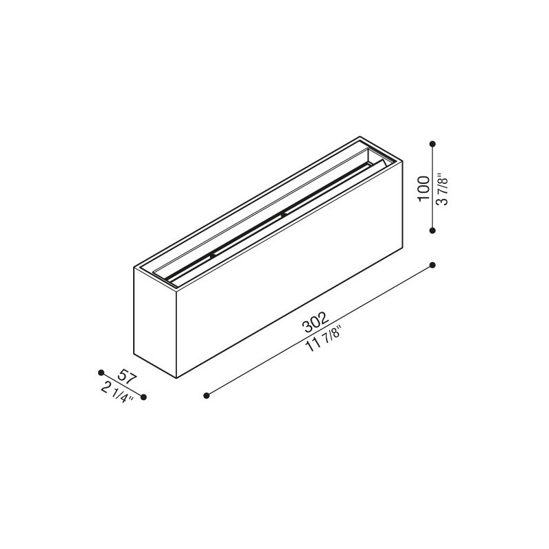 Dimensioni Plafoniera Dodo 300