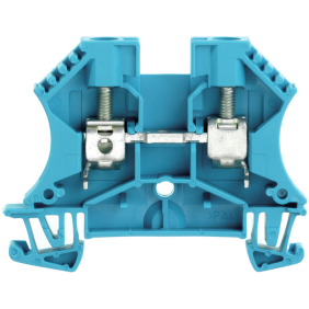 Morsetto passante Blu 6mm 800V 41A collegamento a vite WDU 6 BL WEIDMULLER 1020280000