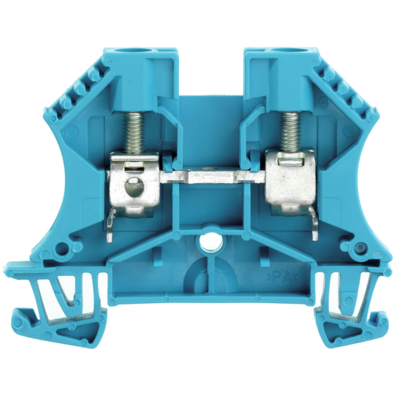 Morsetto passante Blu 6mm 800V 41A collegamento a vite WDU 6 BL WEIDMULLER 1020280000