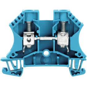 Morsetto passante Blu 10mm2 1000V 57A 1 piano collegamento a vite WDU 10 BL WEIDMULLER 1020380000
