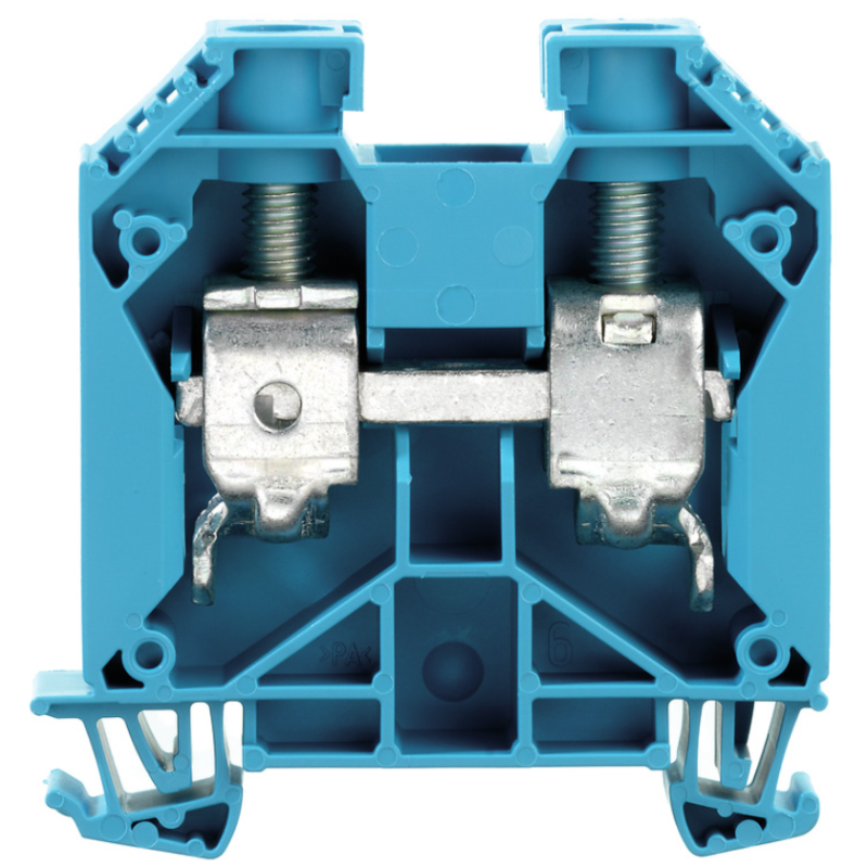 Morsetto passante Blu 35mm2 1000V 125A 1 piano collegamento a vite WDU 35 BL WEIDMULLER 1020580000