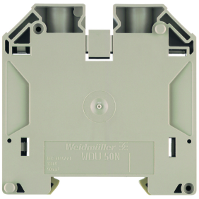 Morsetto passante Beige chiuso 50mm2 1000V 150A 1 piano WDU 50N WEIDMULLER 1820840000