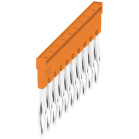 Collegamento trasversale a innesto 2.5mm2 con 10 morsetti ponticellati ZQV 2.5N/10 WEIDMULLER 1527690000