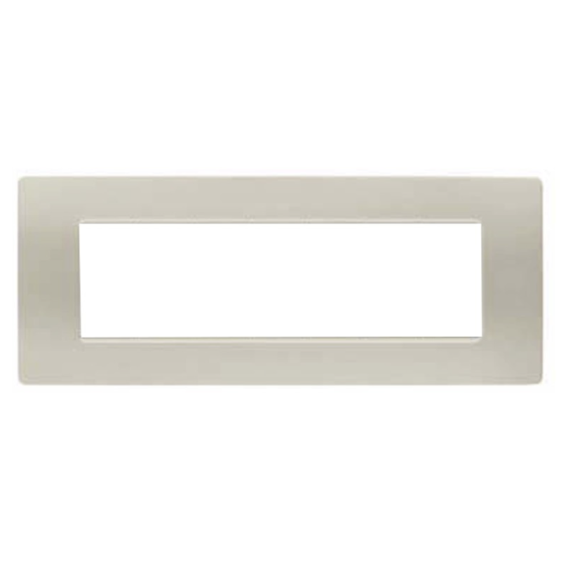 Placca in tecnopolimero color Sabbia 7 moduli Flexa SIMON URMET 11807.SB