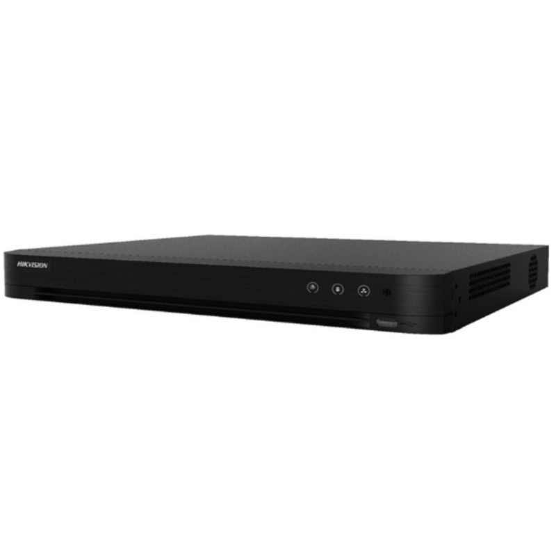 DVR 4K 4 canali analogici + 4 canali IP motion 2.0 turbo HD 12V DC 10W IDS-7204HUHI-E1/S HIKVISION 300227103