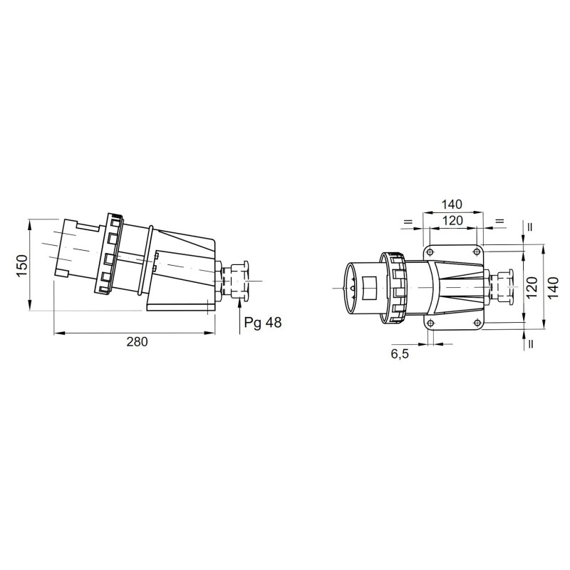 Riferimento dimensioni spina CEE GW60461