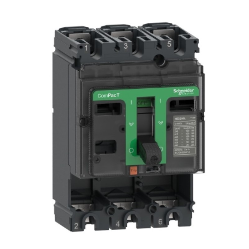 Base interruttore ComPact NSX250B 3 poli 25kA  415Vac Schneider C25B3
