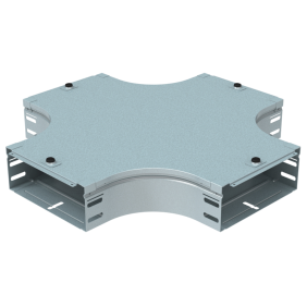 Derivazione a croce in acciaio zincato altezza 75mm larghezza 300mm P31 LEGRAND AT300Z