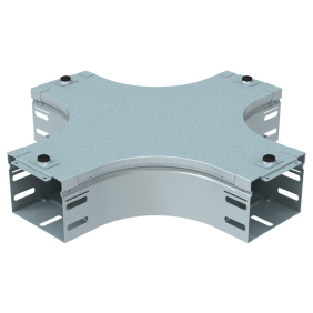 Derivazione a croce in acciaio zincato altezza 75mm larghezza 75mm P31 LEGRAND AT075Z