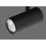 Proiettore Led Newton Mini per binario 24V 4W Nero Egoluce 6722.02/WW/24