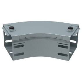 Curva piana a 45 gradi in acciaio zincato altezza 75mm larghezza 150mm P31 LEGRAND AJ150Z