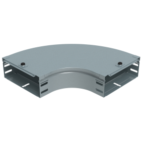 Curva piana in acciaio zincato a 90 gradi altezza 75mm larghezza 300mm P31 LEGRAND AI300Z