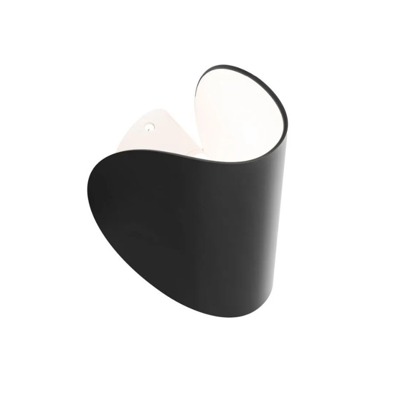 Applique Led da parete IO 2x4.5W dimmerabile Grigio Fontana Arte F429945200GSLE