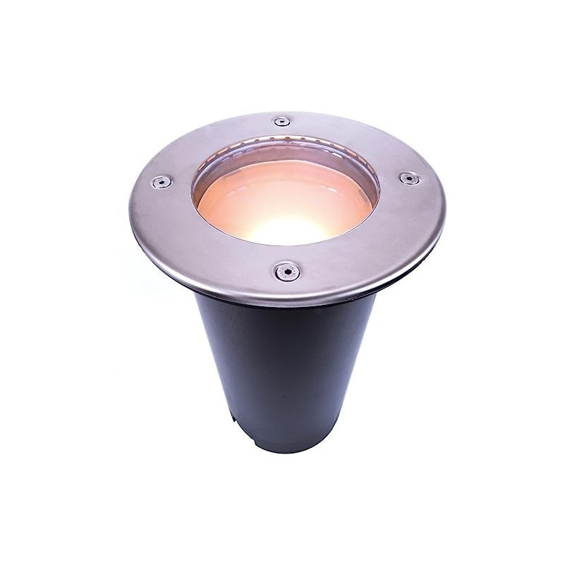 Walker da incasso carrabile 40W E27 IRR63 in acciaio INOX Ivela 155180