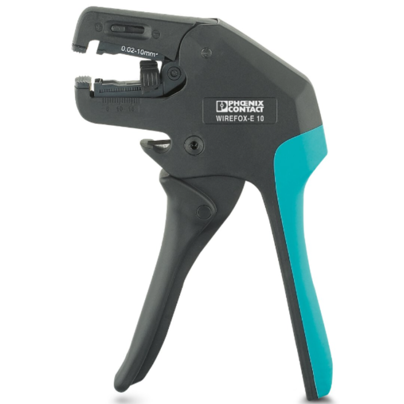 Pinza spelacavi per cavi sezione 0.02-10mm2 e taglio fino a 1.5mm2 Wirefox-E 10 PHOENIX 1212706