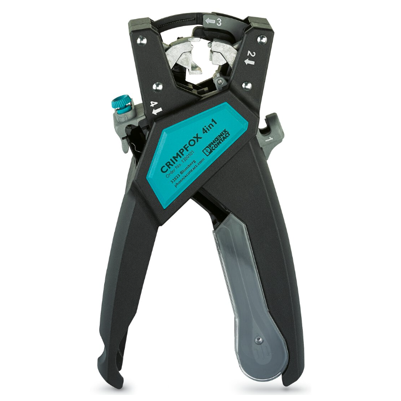 Crimpatrice 4 in 1 taglio spelatura crimpatura e twistatura Crimpfox PHOENIX 1200101