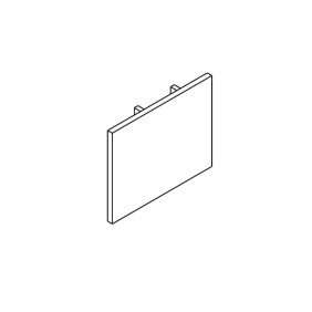 Terminale di chiusura per binari trifase Bianco Ivela 7659-00-W31