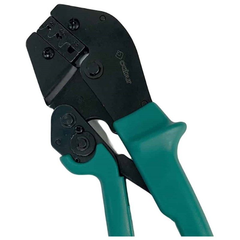 Crimpatrice KXCRI2506N con matrice fissa sezione 2.5-6mmq per connettori fotovoltaici CABUR IS3161N