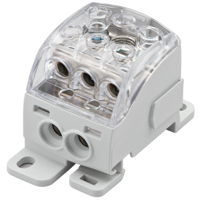 Morsettiera di distribuzione unipolare 160A 600V AC CABUR QBLOK1P160