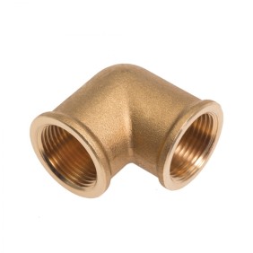 Gomito a 90 gradi 2 attacchi femmina 1" e 1/4 in ottone IBP 8090 010000000