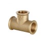 Raccordo a Tee con 3 attacchi femmina 1" e 1/2 in ottone IBP 8130 012012012